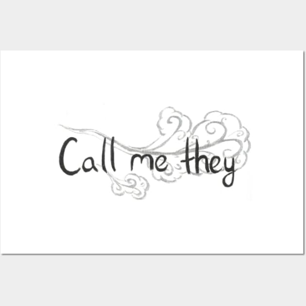 Call me they (Wind) Wall Art by Ceconner92